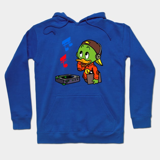 Quack time Hoodie by Lambdog comics!